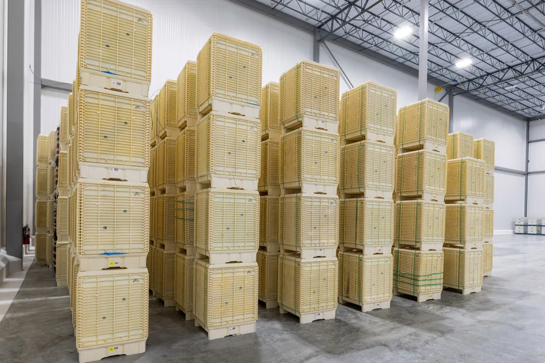 Southwest Warehouse Services Cold Storage Products in Crates 4