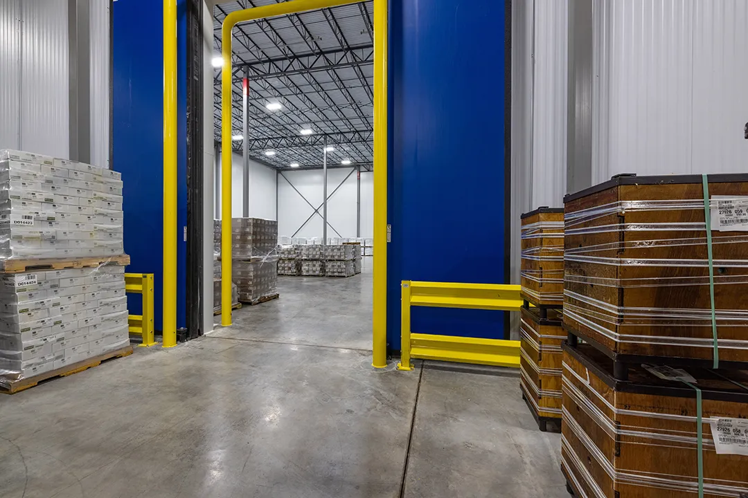 Southwest Warehouse Services Cold Storage Products in Crates