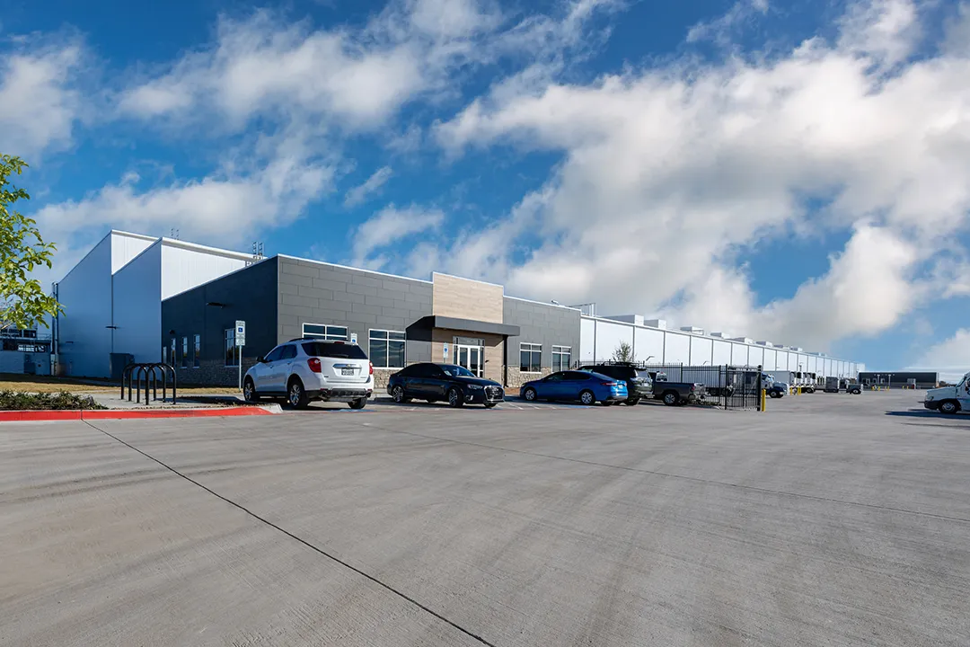Southwest Warehouse Services Drone Shot Exterior Office Building